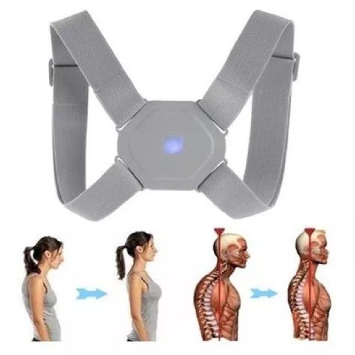 GENERICO - Corrector de postura con sensor inteligente