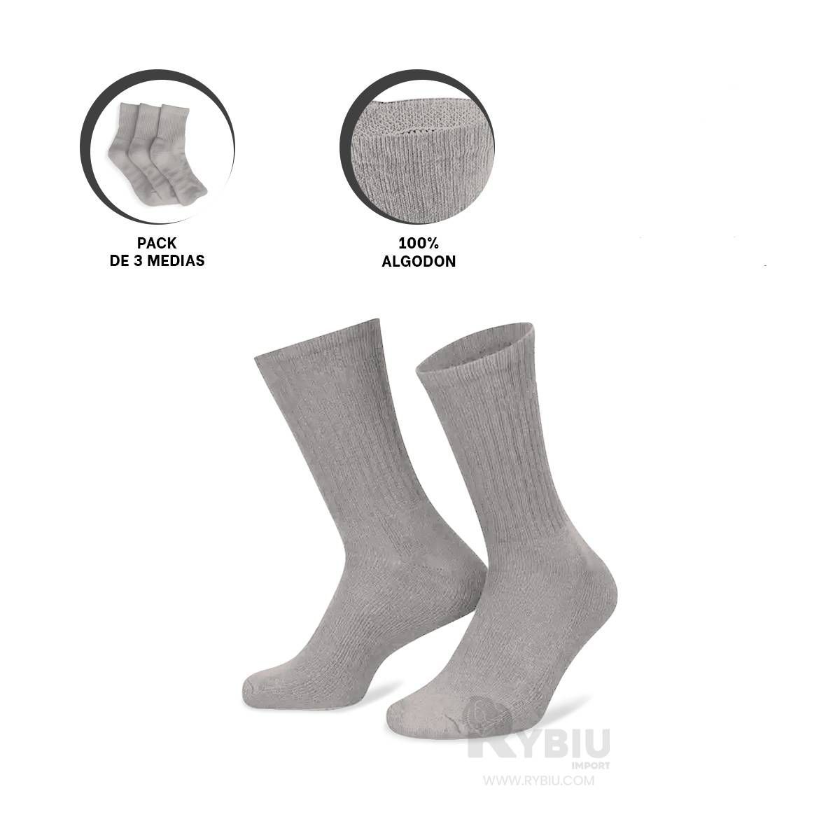 RYBIU IMPORT - Pack 3 Medias para Niño Rybiu