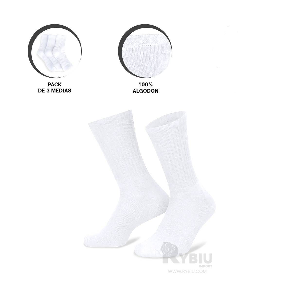 RYBIU IMPORT - Pack 3 Medias para Niño Rybiu