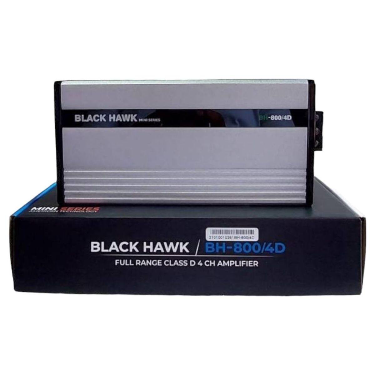 BLACK HAWK - AMPLIFICADOR 3000W BLACK HAWK BH-8004 - 4CANALES