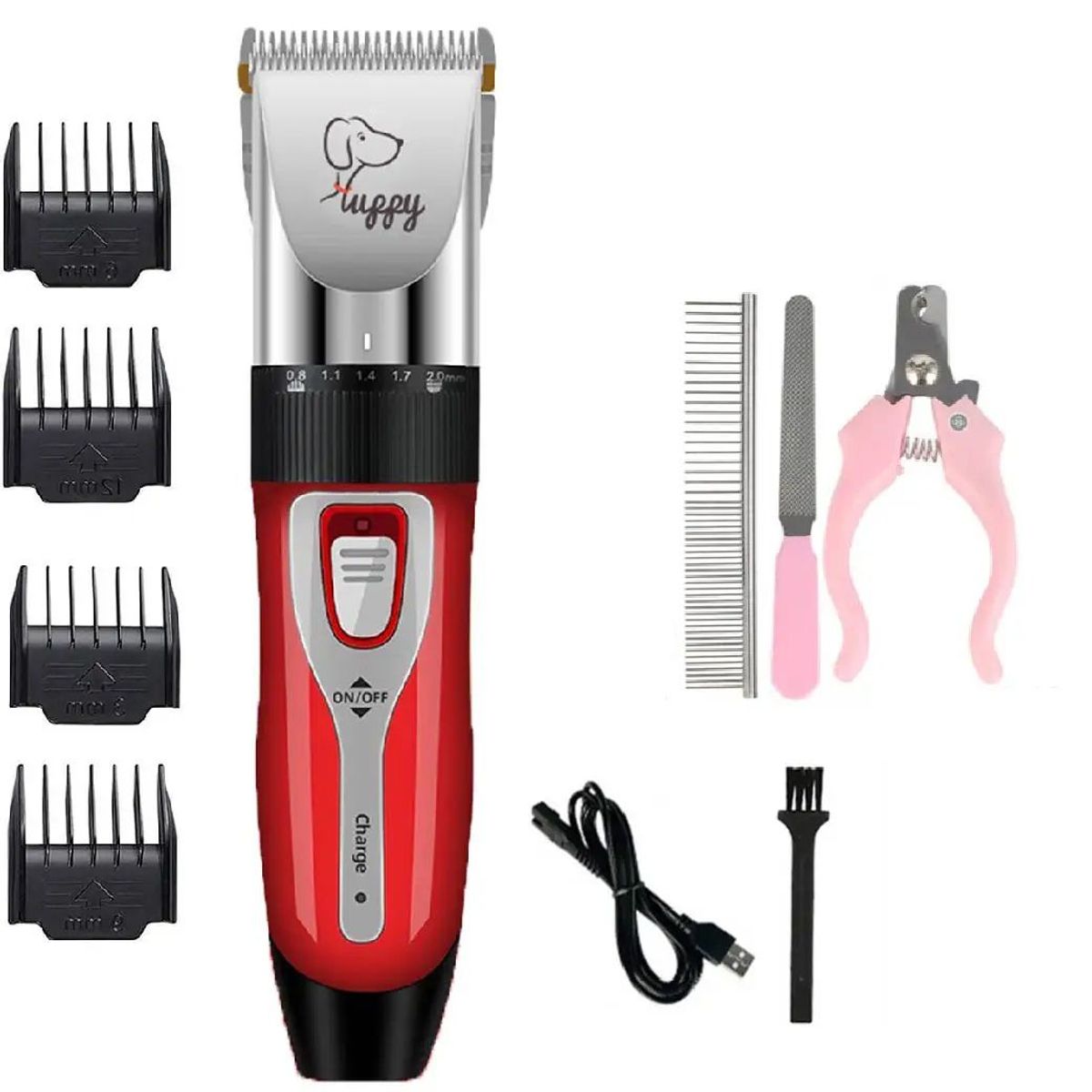 GENERICO - Maquina Corta Pelo Mascota Perro  Inalambrica