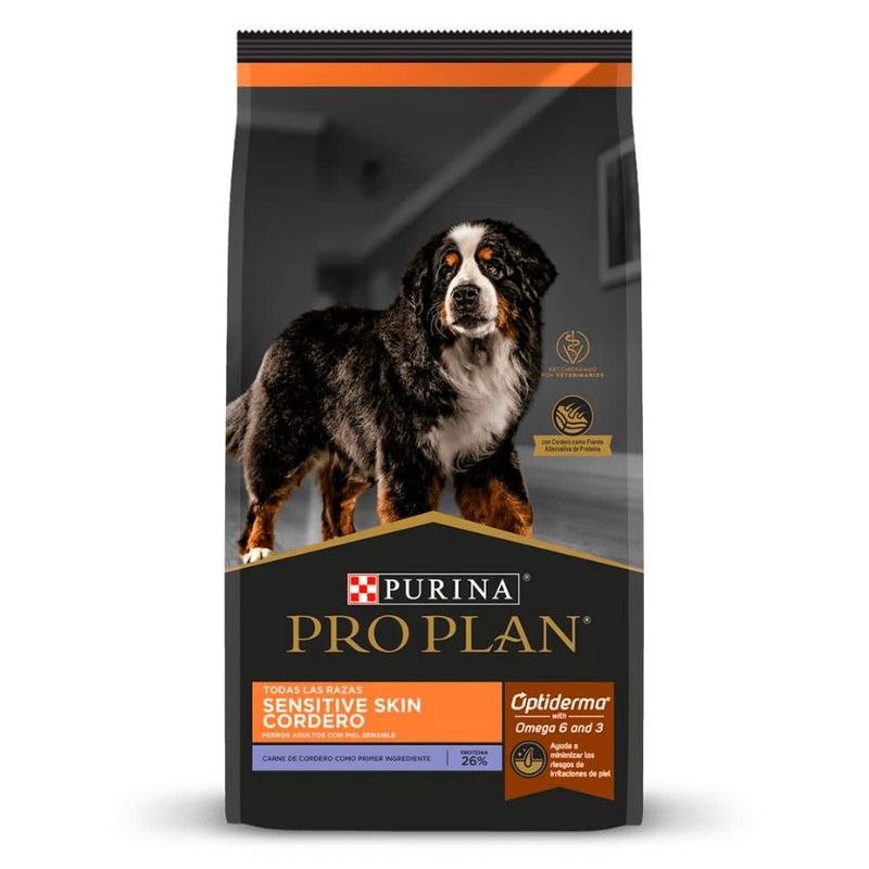 PRO PLAN - PRO PLAN SENSITIVE SKIN 15 KG PERROS ADULTOS - CORDERO
