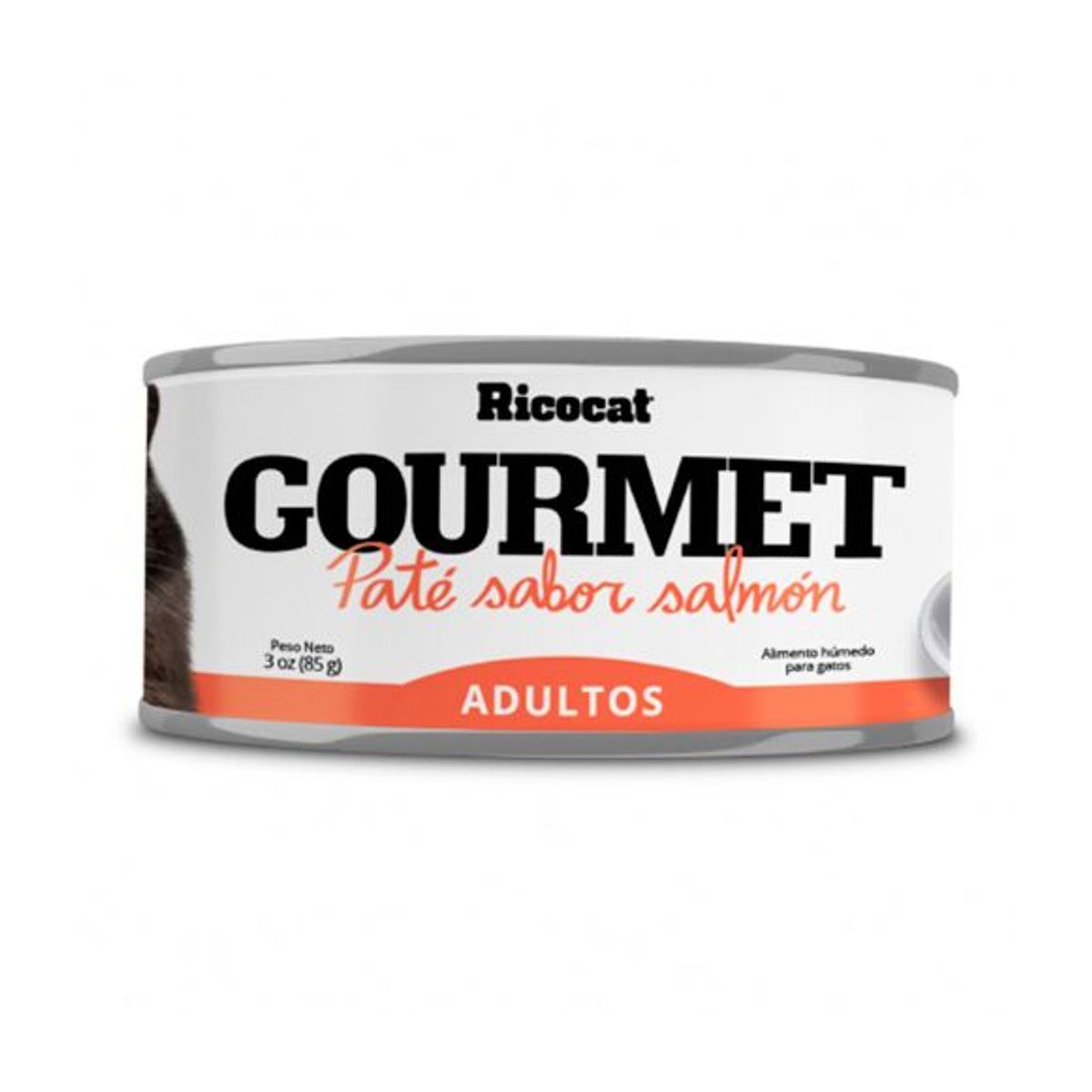 RICOCAT - RICOCAT GOURMET PATE CON SALMON 3 OZ 85 GR - GATOS ADULTOS
