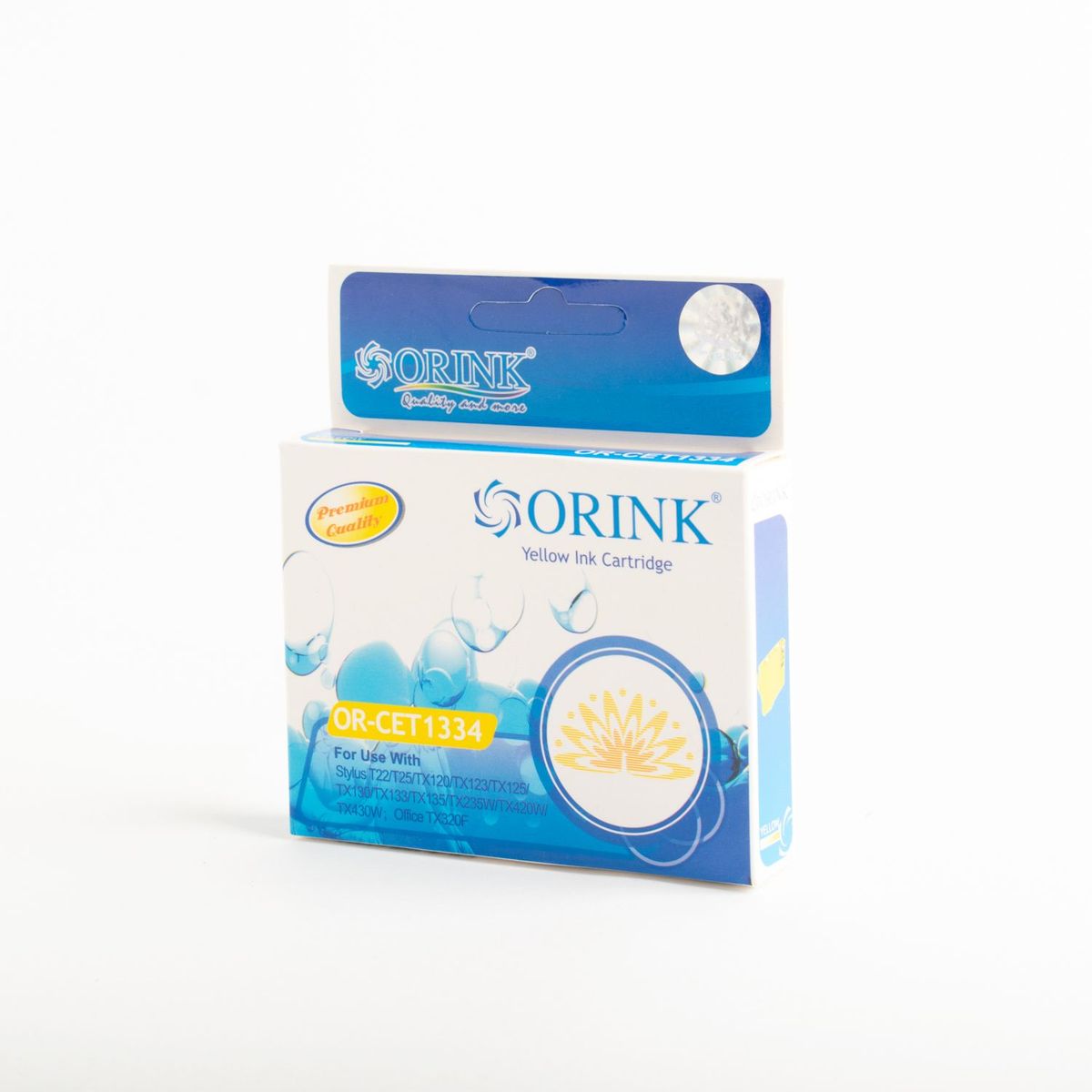 GENERICO - Cartucho de tinta Compatible T 133 Amarillo Yellow 12 ml