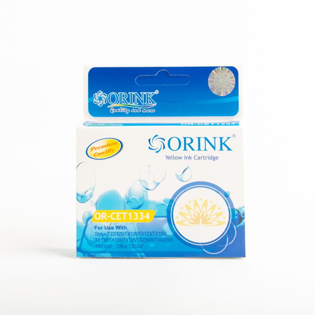 GENERICO - Cartucho de tinta Compatible T 133 Amarillo Yellow 12 ml