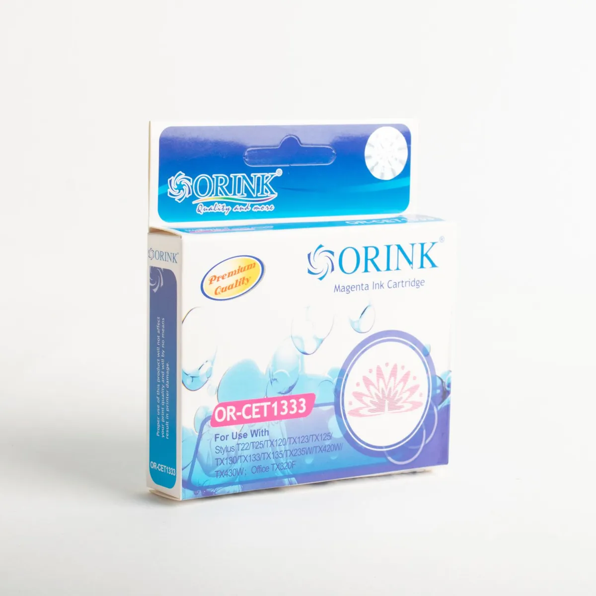 GENERICO - Cartucho de tinta Compatible T 133 Rojo  Magenta 12 ml