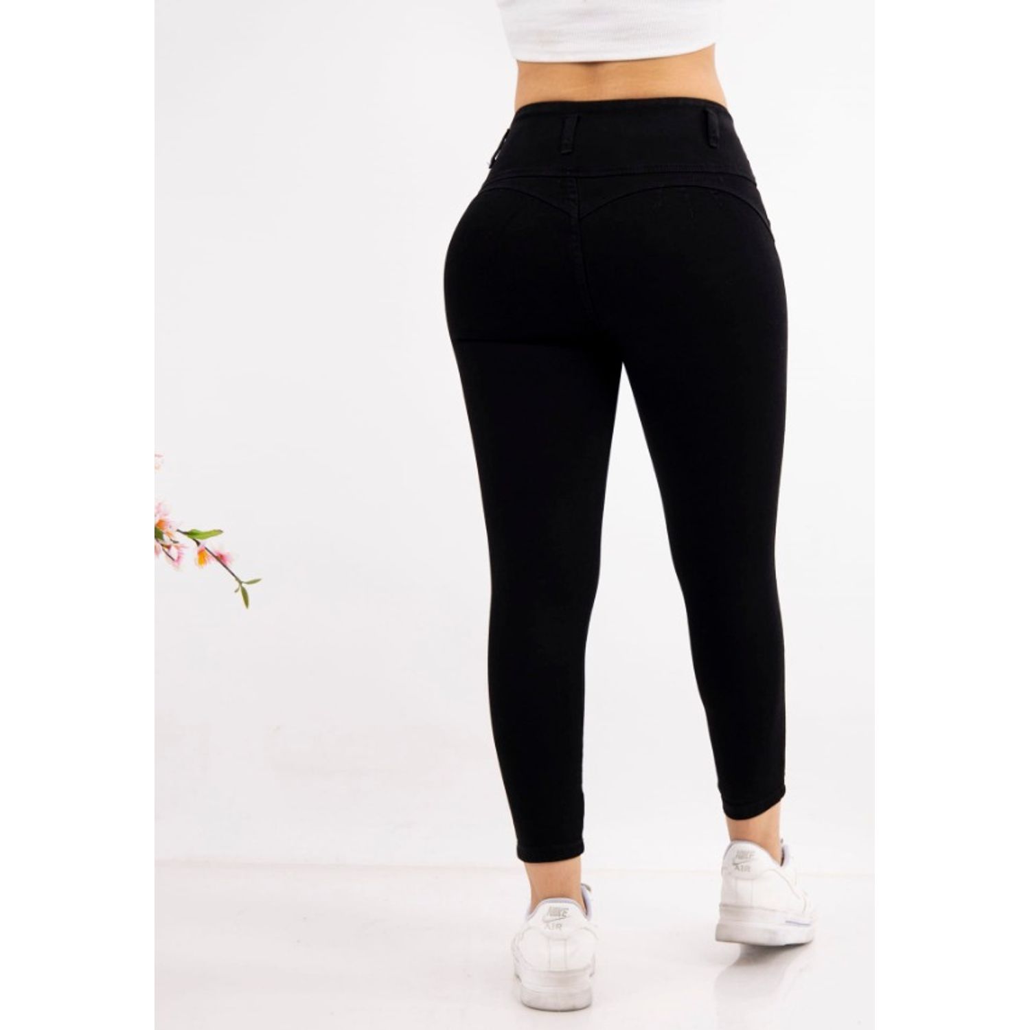 PANTALON JEAN STRECH NEGRO GENERICO