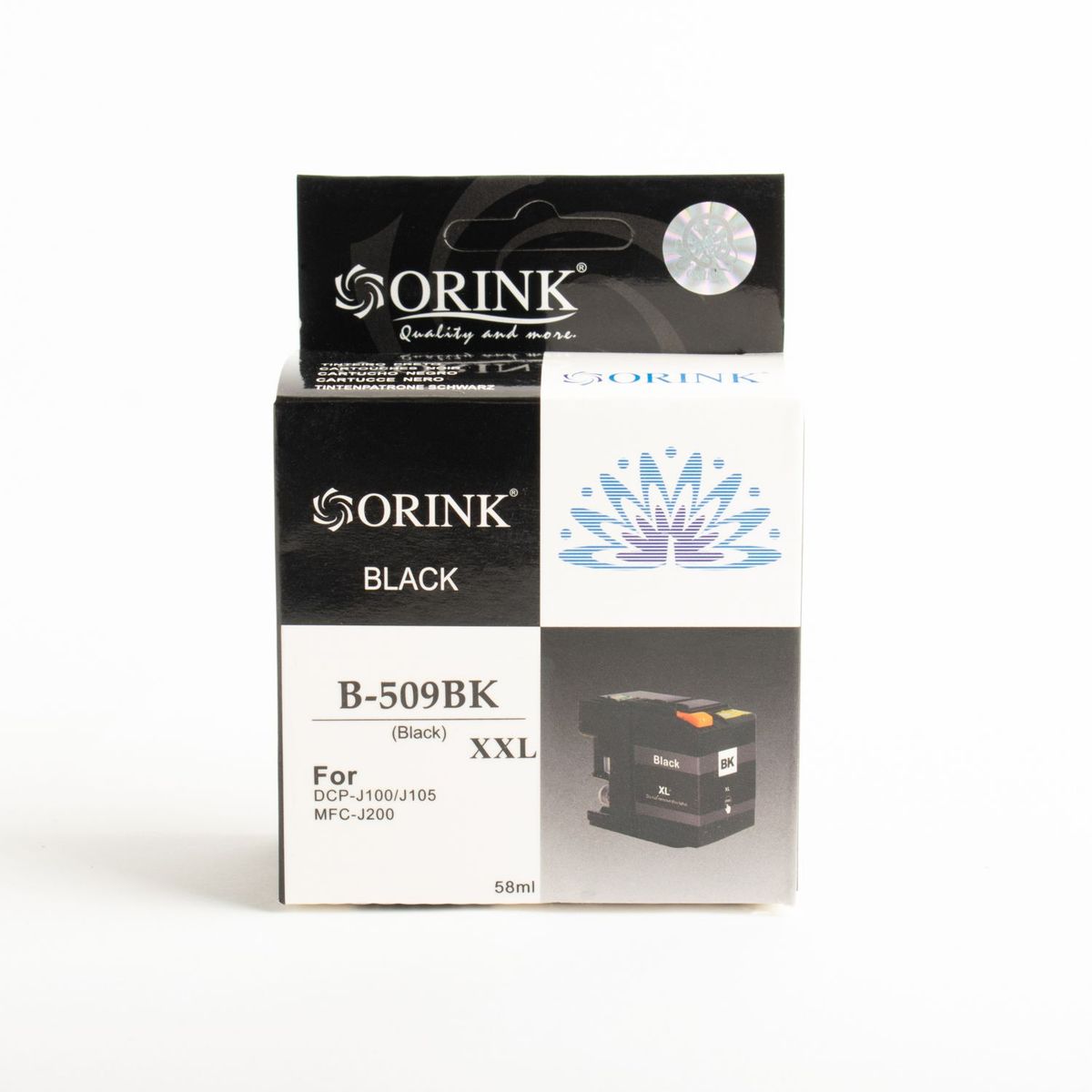 GENERICO - Cartucho de tinta Compatible CB 509  Negro  Black 58 ml