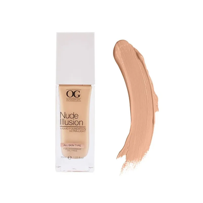 OG - OG Base de Maquillaje LIGHT NUDE ILLUSION 803 NATURAL BEIGE 30ML
