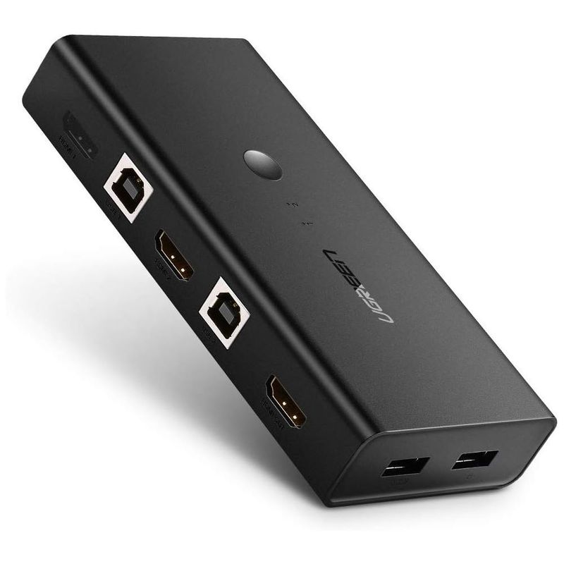 UGREEN - Ugreen KVM Switch Box HDMI 4K, 2 en 1 USB 3.0 CM200 - 50744