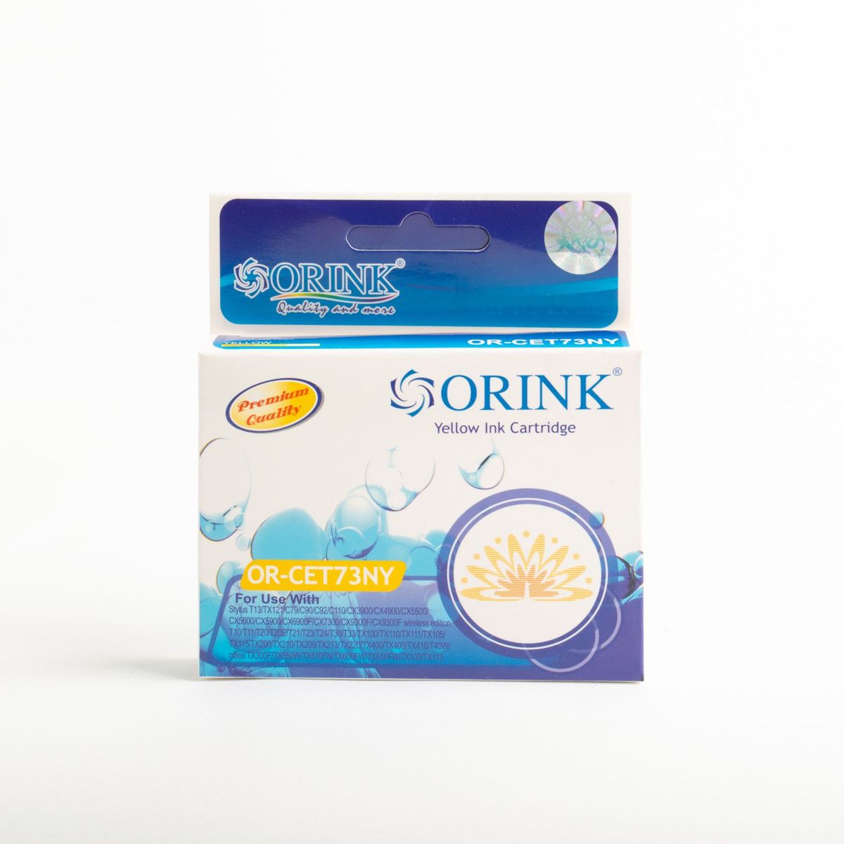 GENERICO - Cartucho de tinta Compatible T73NM Amarillo  Yellow