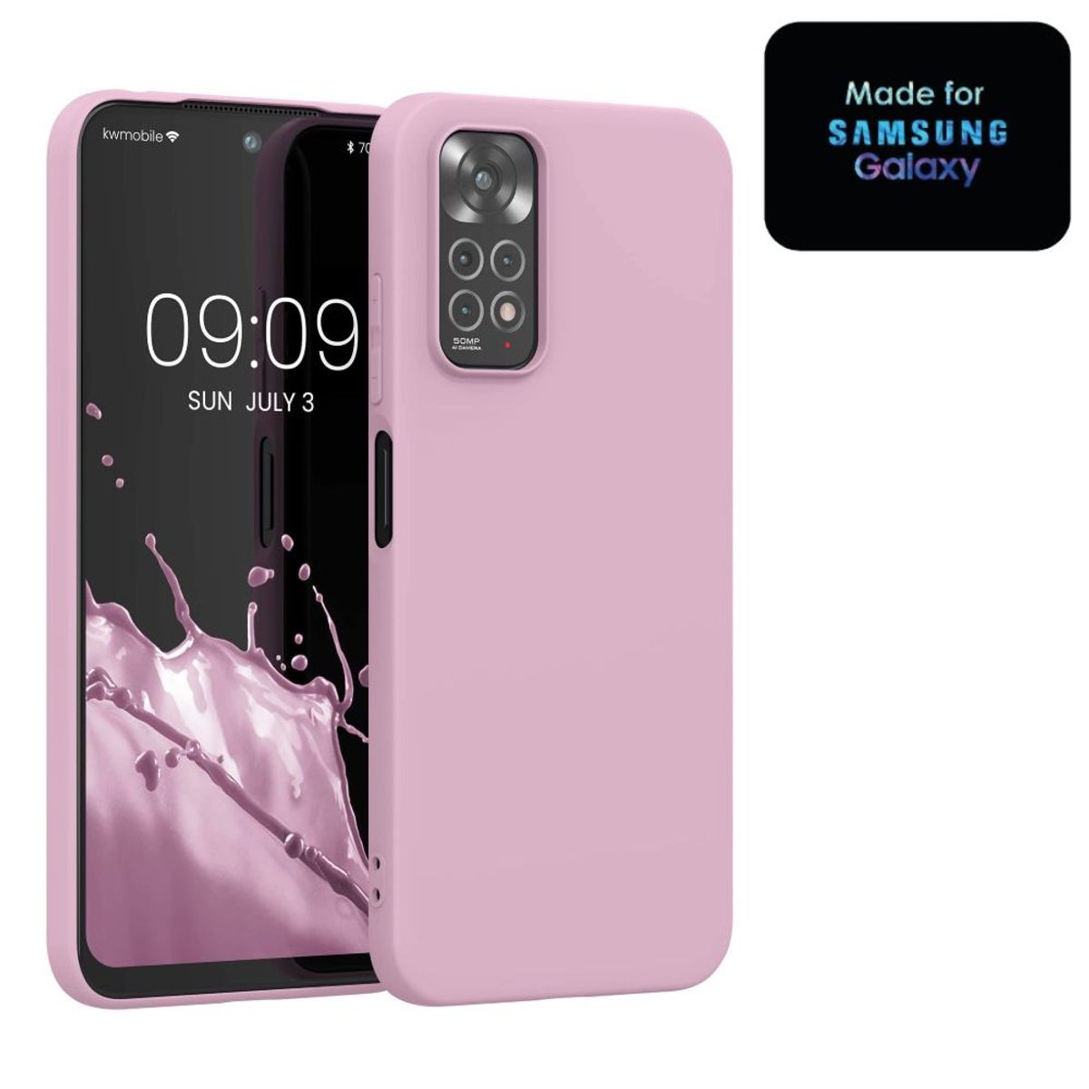 GENERICO - Silicone Case Xiaomi Note 11 Con Marca