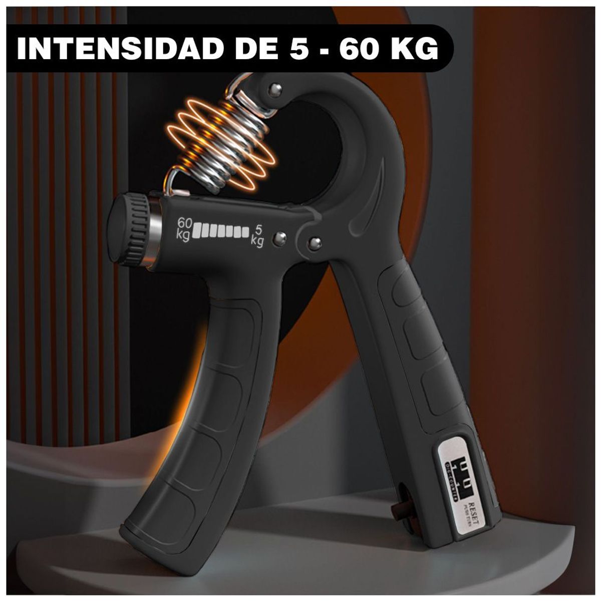 KELLER - Mancuerna de Mano Hand Grip con Contador 60kg NG TG8