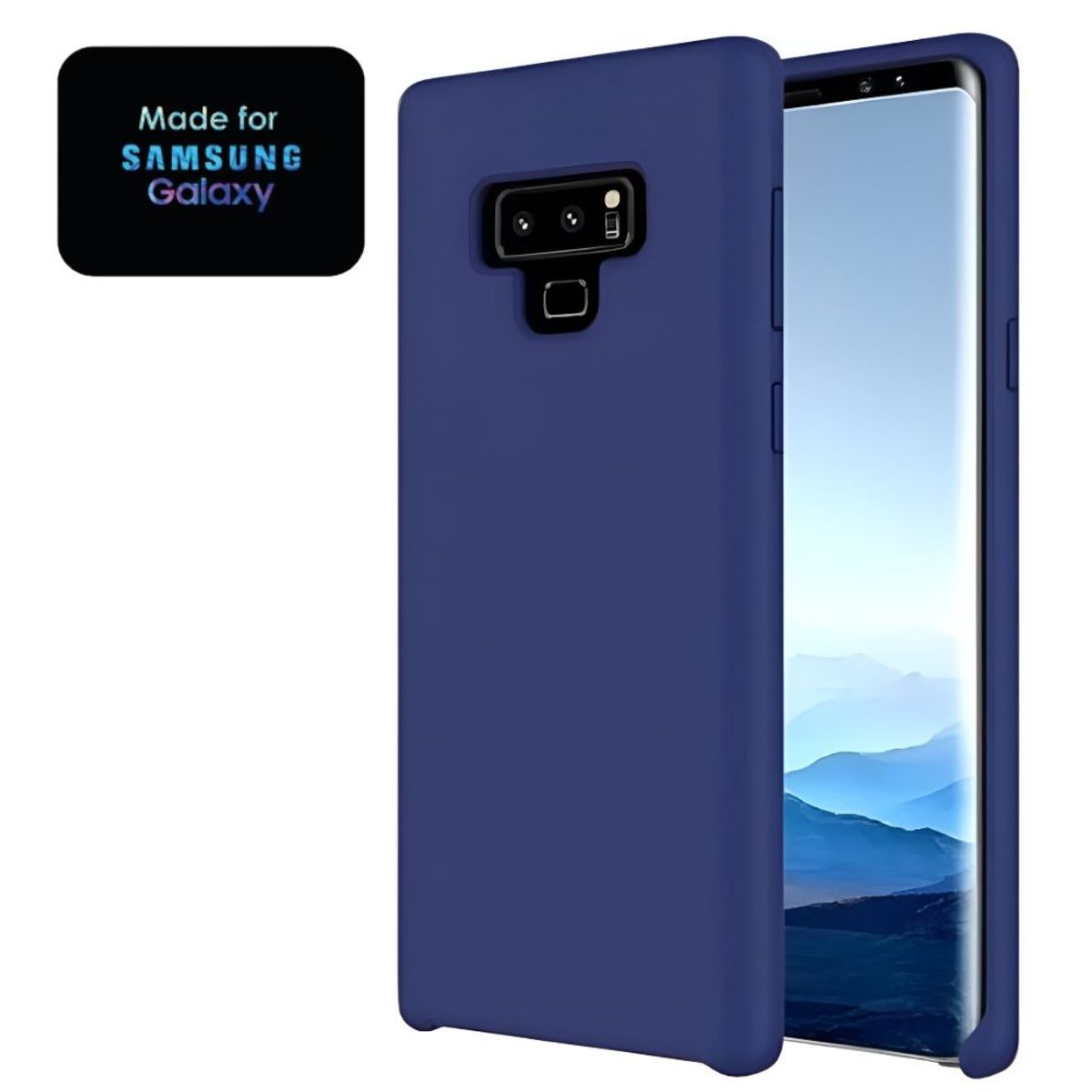 GENERICO - Silicone Case Samsung Note 9 Con Marca