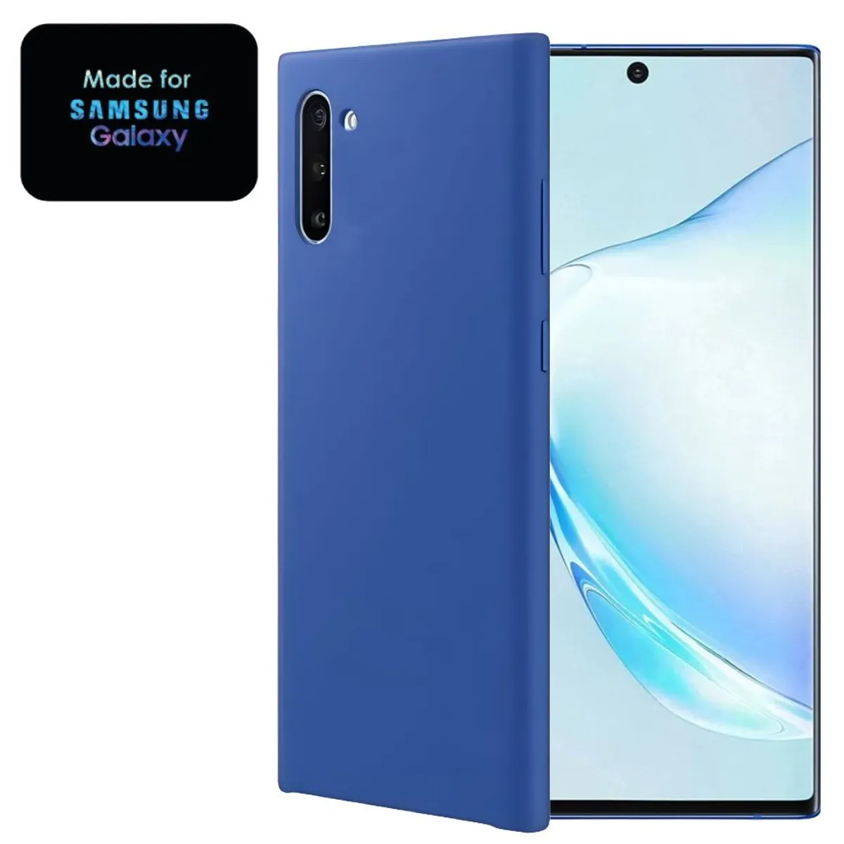 GENERICO - Silicone Case Samsung Note 10 Con Marca