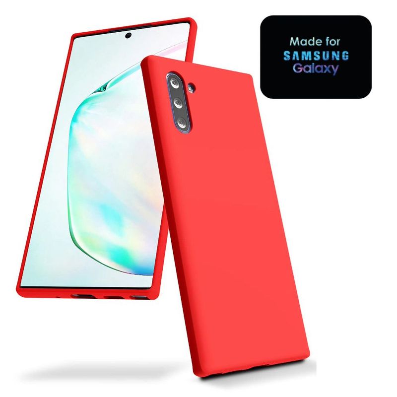 GENERICO - Silicone Case Samsung Note 10 Con Marca