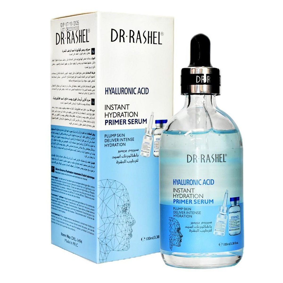 GENERICO - Acido Hialuronico Dr Rashel Primer Suero Facial 100 Ml