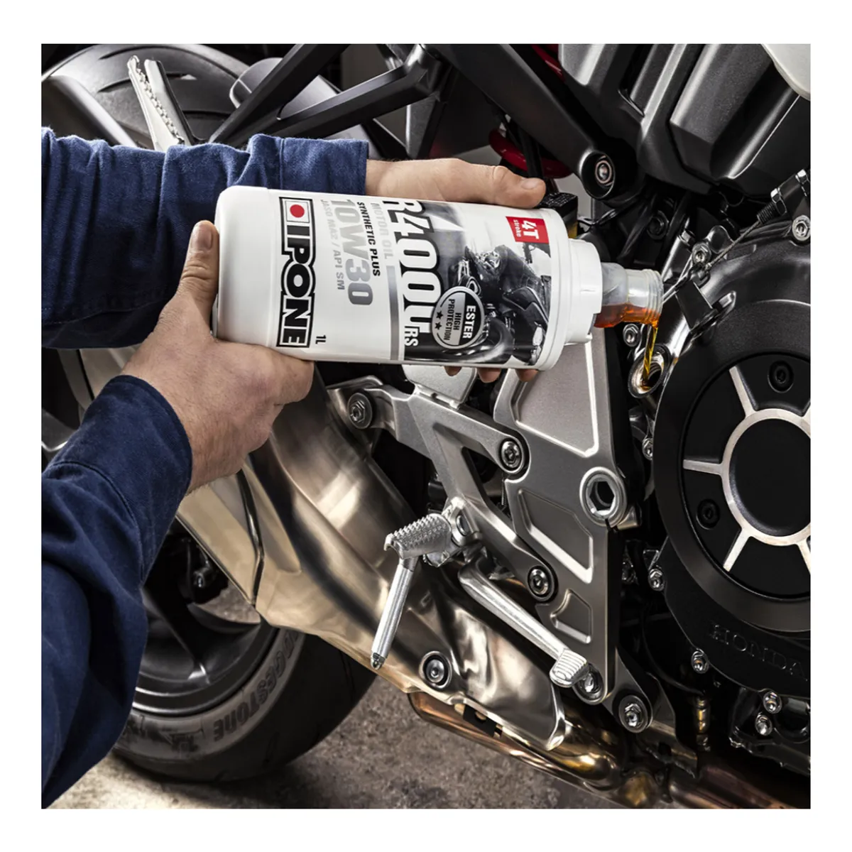 IPONE - ACEITE IPONE R4000 RS 10W30 1L - SINTÉTICO