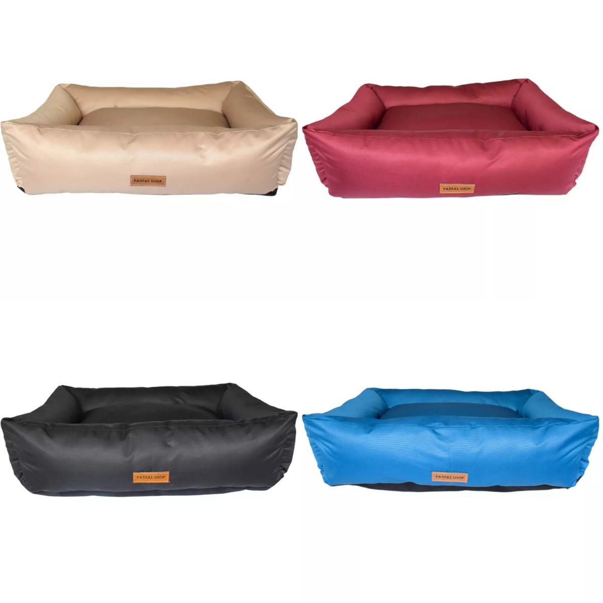 GENERICO - Cama Impermeable Patitas Premium Para Mascotas M Negro