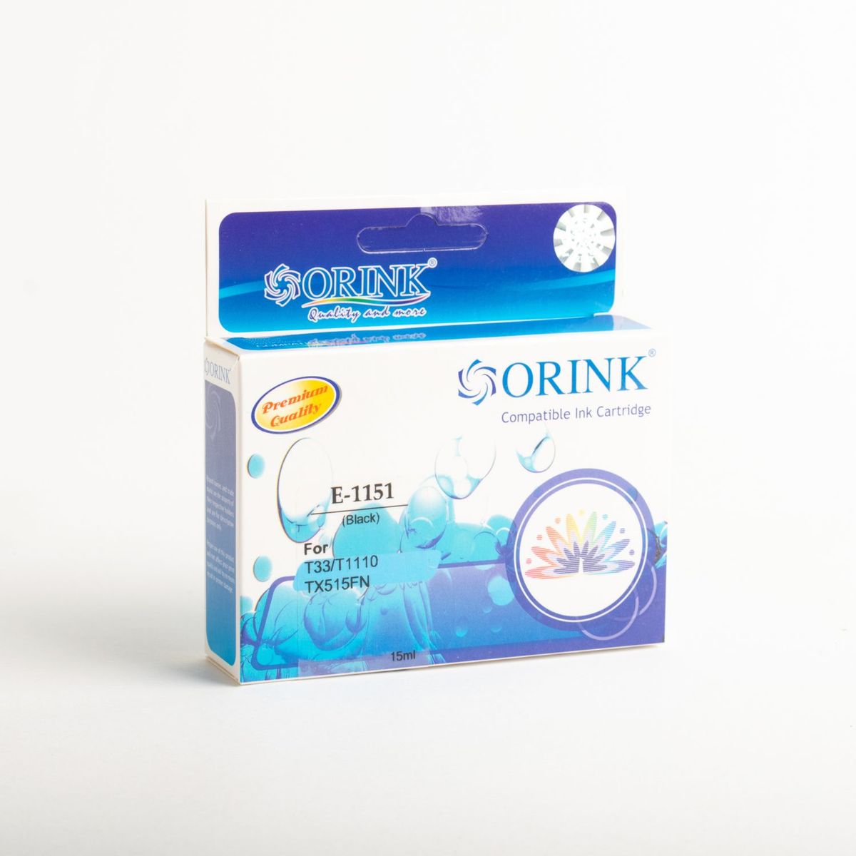 GENERICO - Cartucho de tinta Compatible T 115  Negro  Black 15 ml