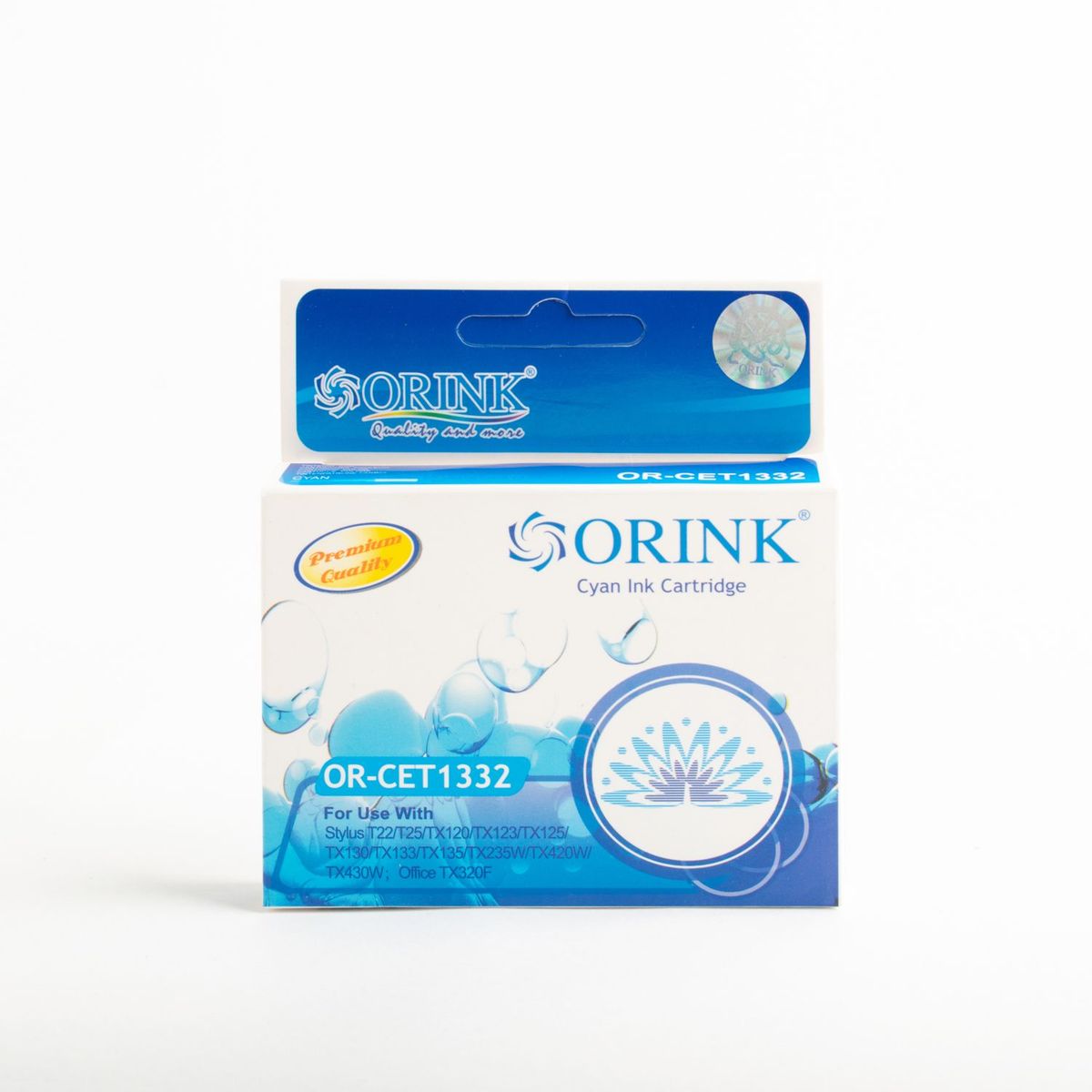 GENERICO - Cartucho de tinta Compatible T 133  Azul  Cyan 12 ml