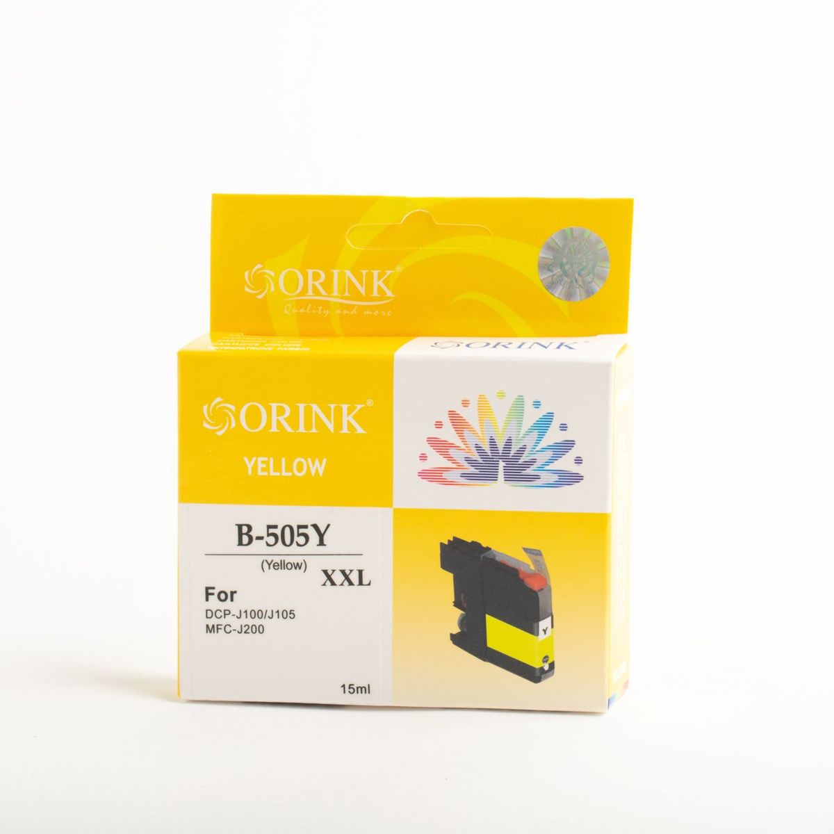 GENERICO - Cartucho de tinta Compatible CB 505 Amarillo  Yellow 15 ml