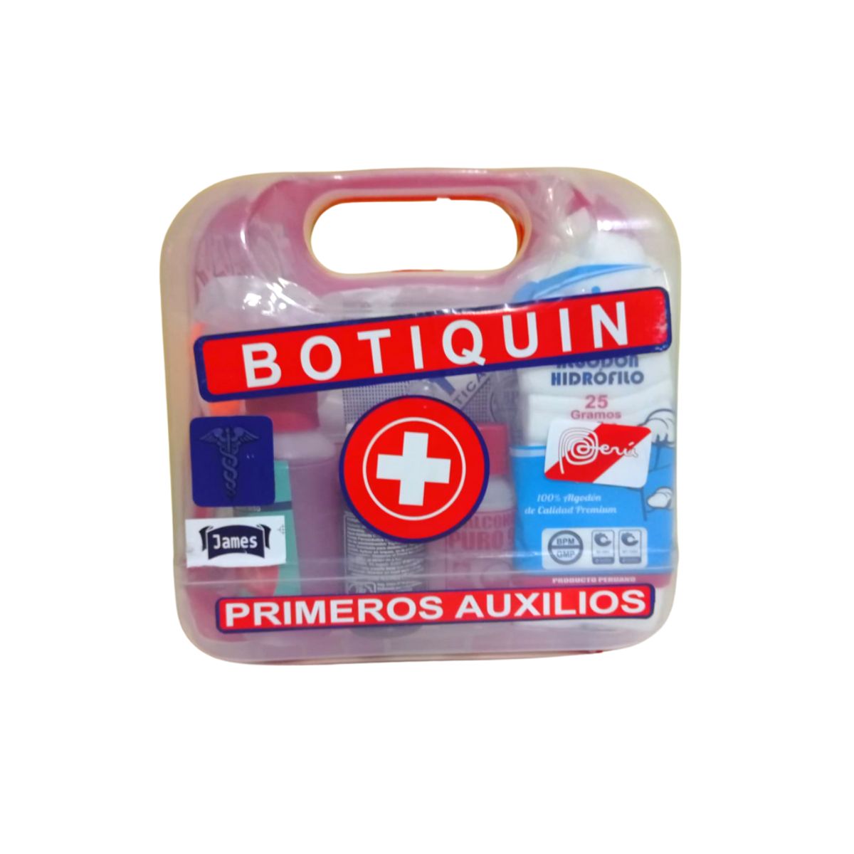 GENERICO - Mochila De Emergencia 30L Con Cinta Reflectiva + Botiquín