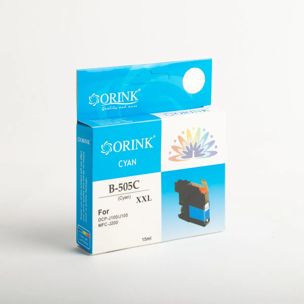 GENERICO - Cartucho de tinta Compatible CB 505  Azul  Cyan 15 ml