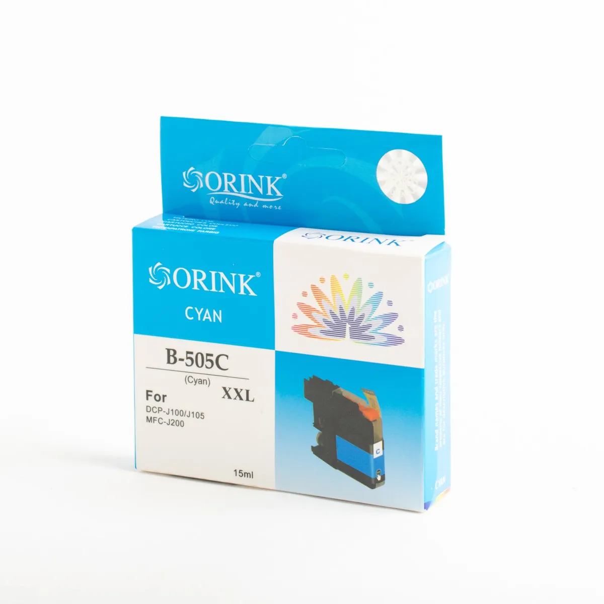 GENERICO - Cartucho de tinta Compatible CB 505  Azul  Cyan 15 ml