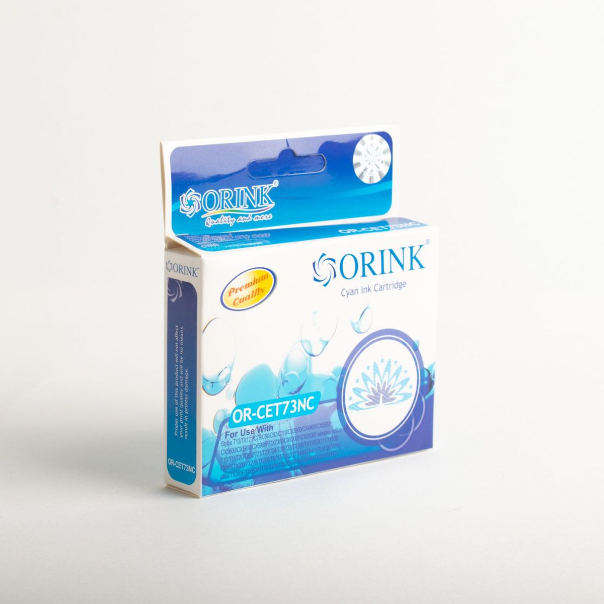 GENERICO - Cartucho de tinta Compatible T73NM Azul  Cyan