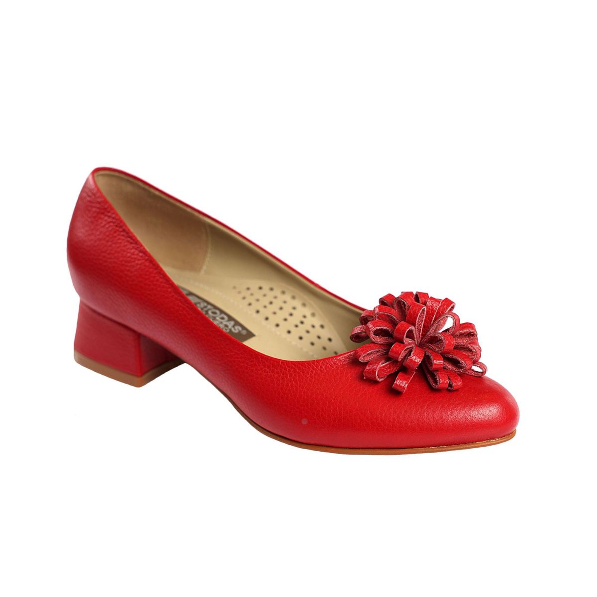 ESTODAS - Ballerina de Vestir Keina Rojo Mujer