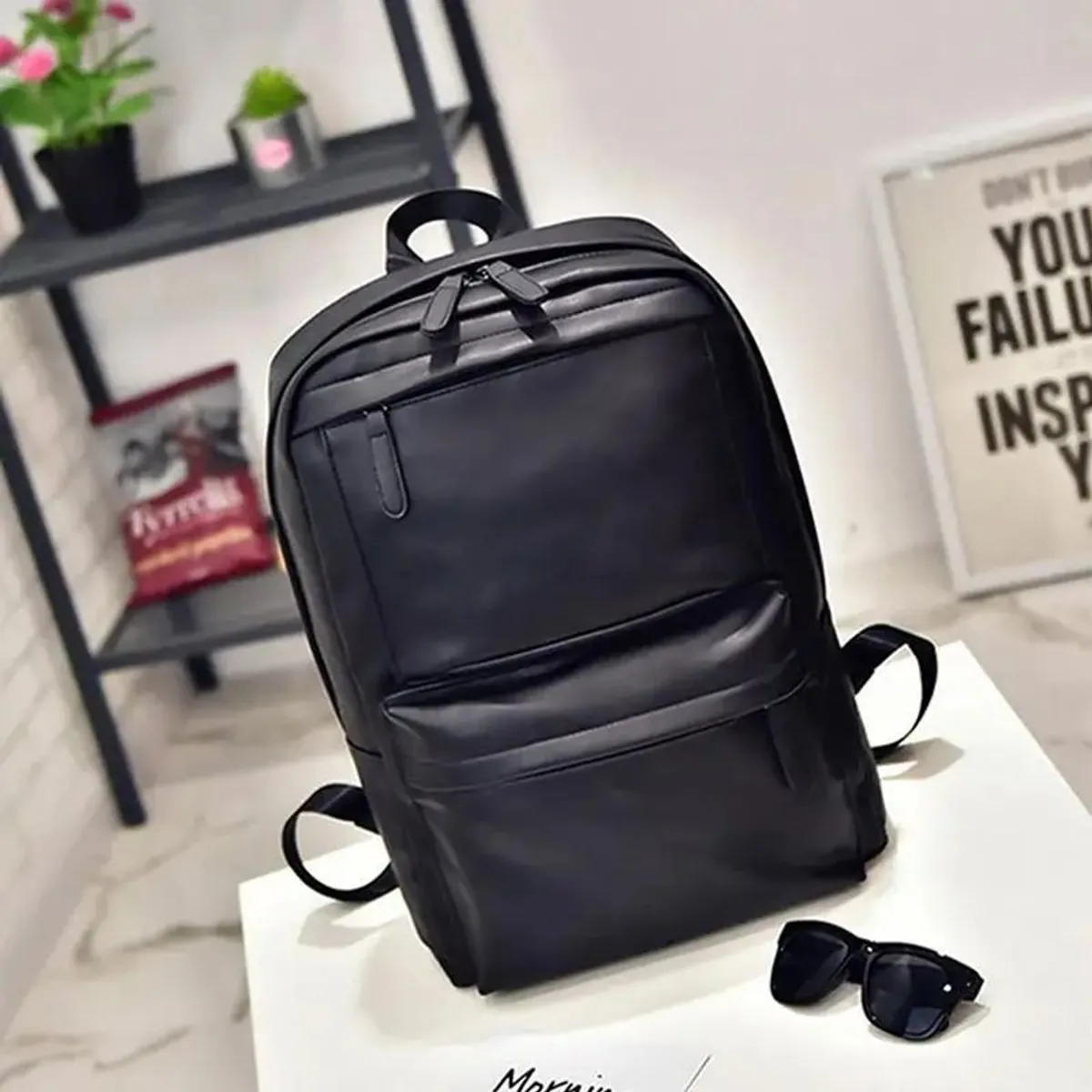 GENERICO - Makeway - Mochila para universidad colegio viajes 15.6 Laptop - Negro