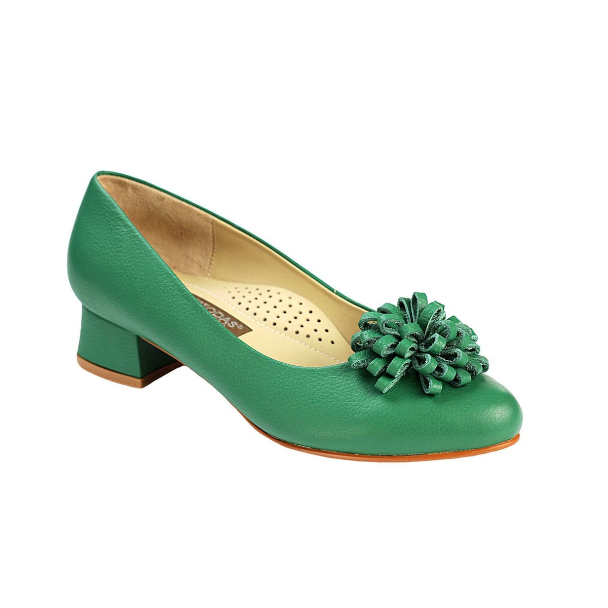 ESTODAS - Ballerina de Vestir Keina Verde Mujer