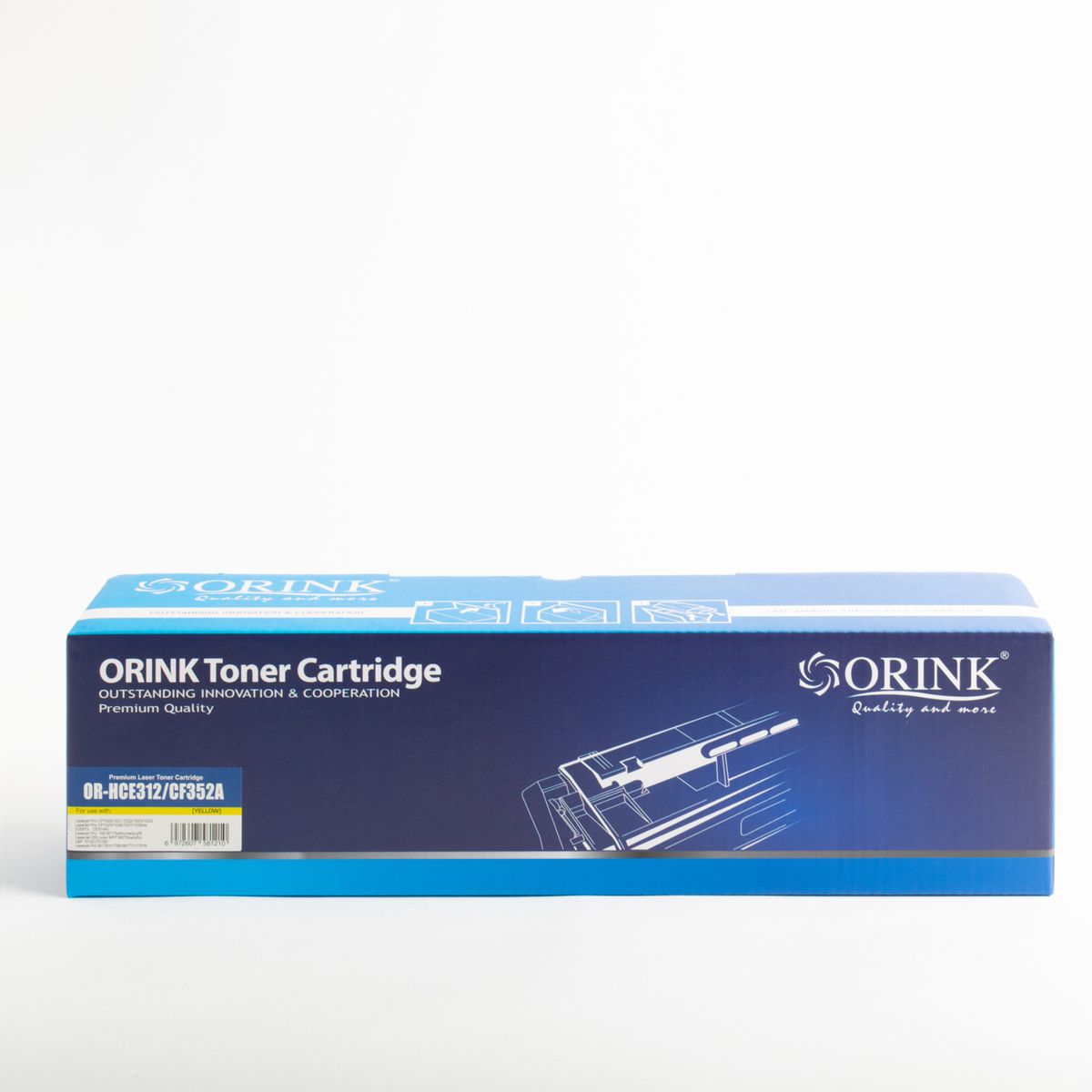 GENERICO - Tóner Compatible HCE 312  Amarillo / Yellow CF 352A