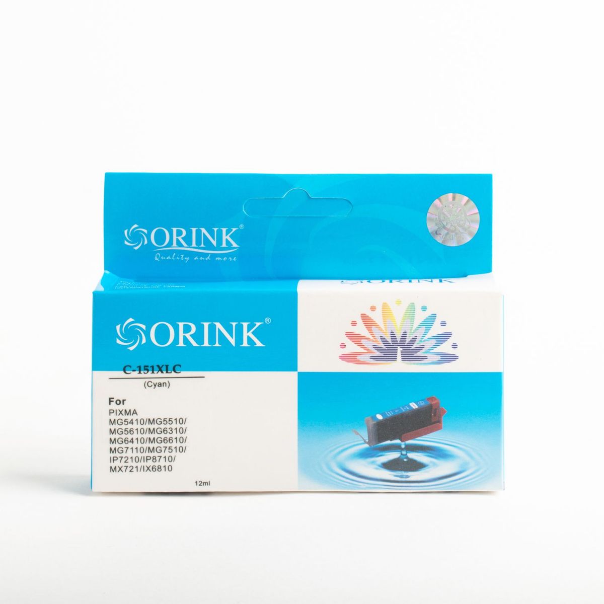 GENERICO - Cartucho de tinta Compatible CCLI 151 Azul  Cyan  12 ml