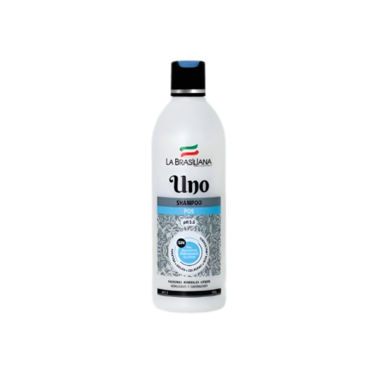 LA BRASILIANA - Shampoo Uno Nutritivo Sin Sal La Brasiliana 500 Ml