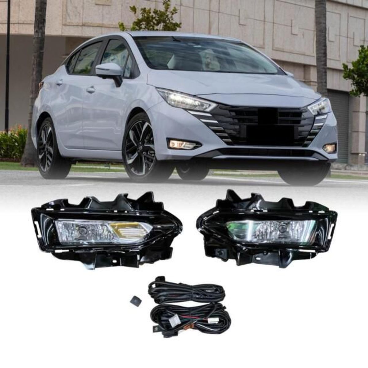 GENERICO - FAROS NEBLINEROS NISSAN VERSA 2023 2024 2025