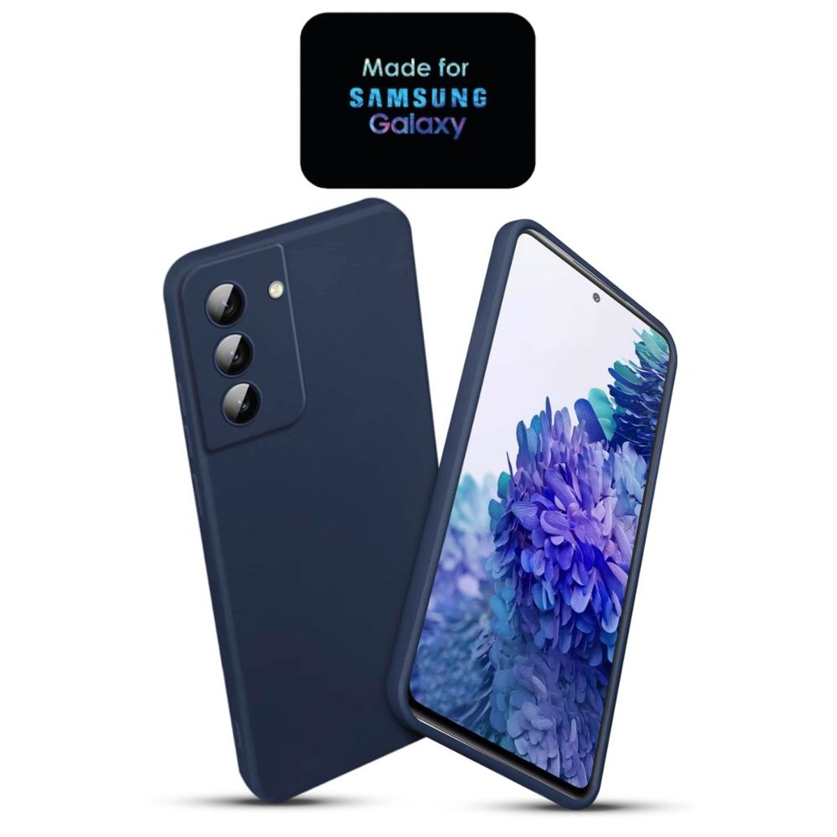 GENERICO - Silicone Case Samsung S21 Con Marca