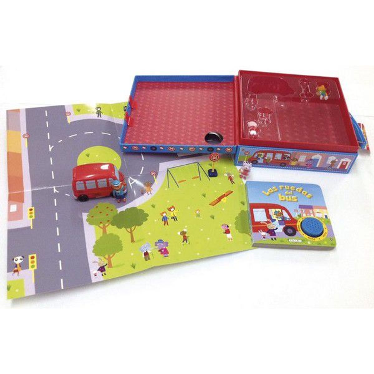 GENERICO - RUEDAS DEL BUS MI CAJA DE JUEGOS LONCHERA