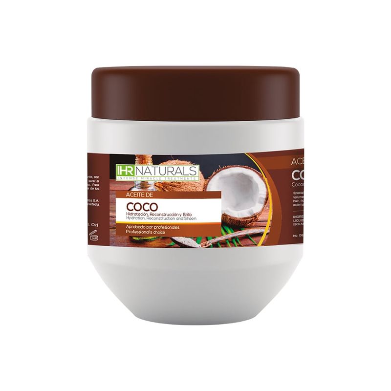 GENERICO - Mascarilla Capilar Aceite de Coco  400 ML IHR