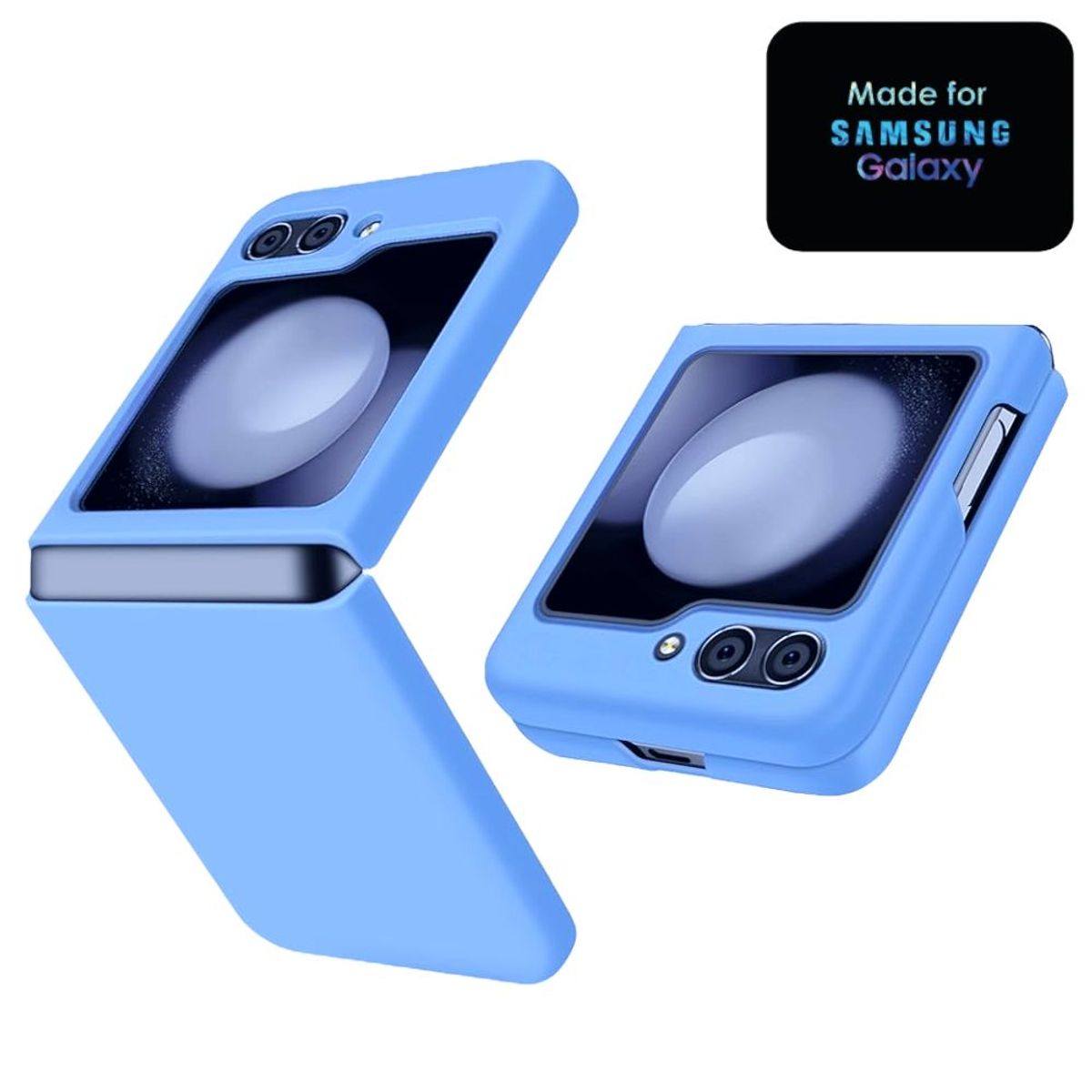 GENERICO - Silicone Case Samsung Z Flip 5 Con Marca