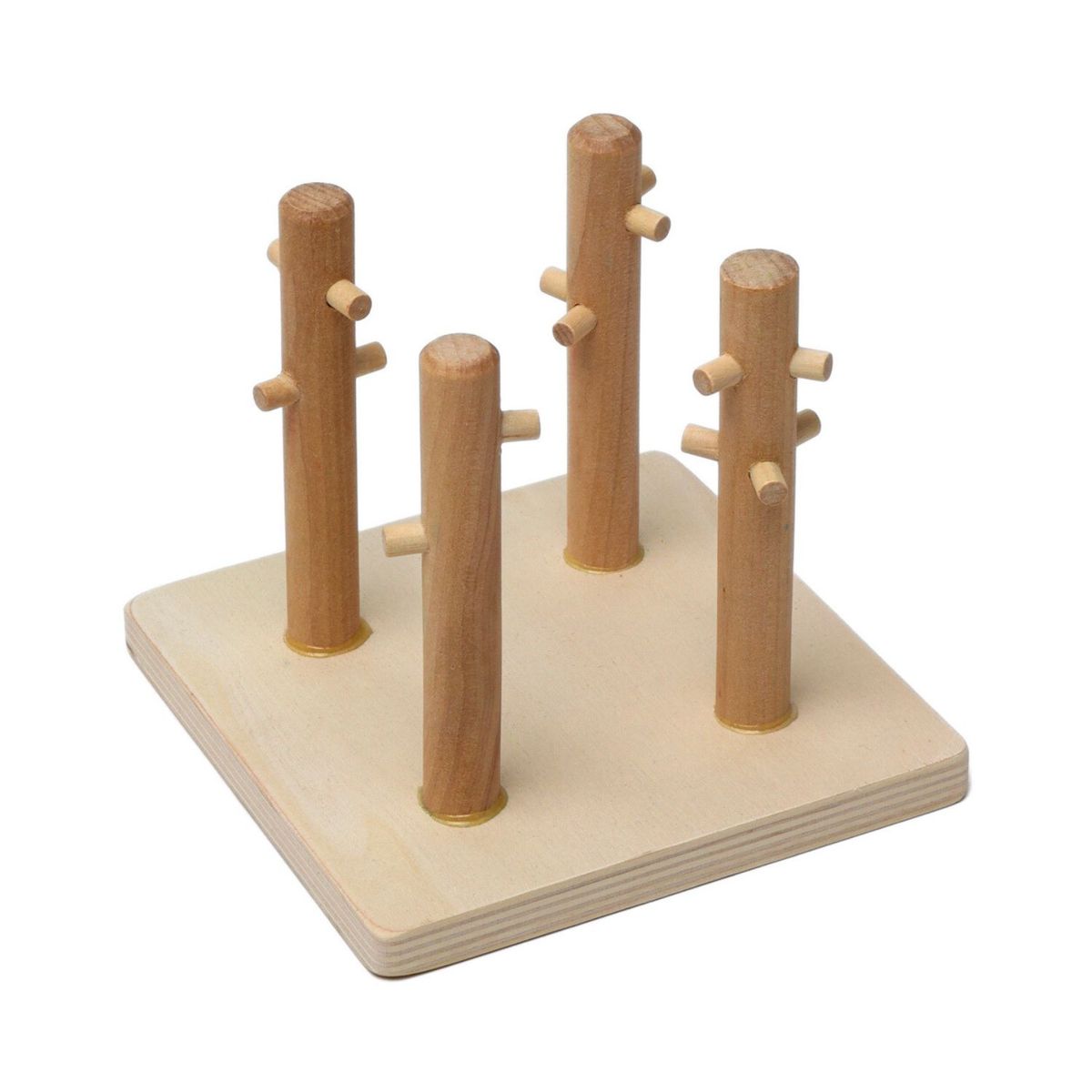 GENERICO - Juguete Didáctico Encaje Figuras Geométricas Madera