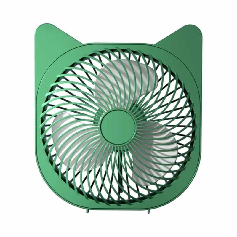 GENERICO - Ventilador USB con Orejas de Gatito para Oficina Cuarto Habitacion