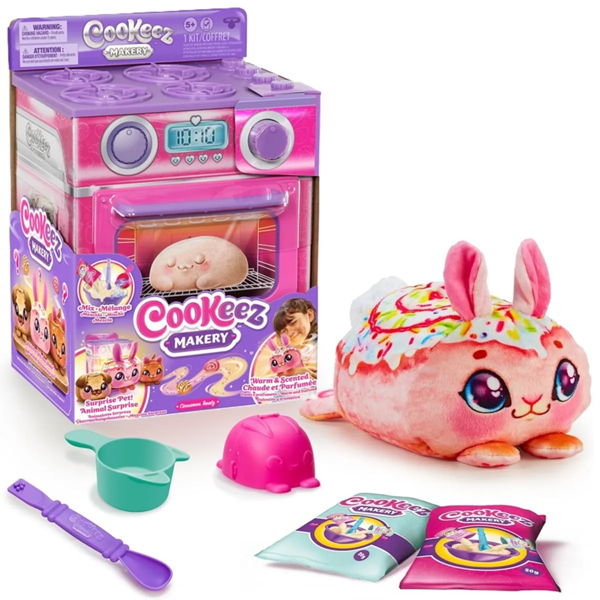 COOKEEZ MAKERY - Cookeez Makery - Mascota Sorpresa en Horno Rosado
