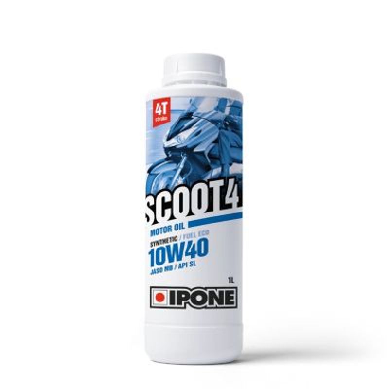 IPONE - ACEITE IPONE SCOOT 4 10W40 1L - SINTÉTICO