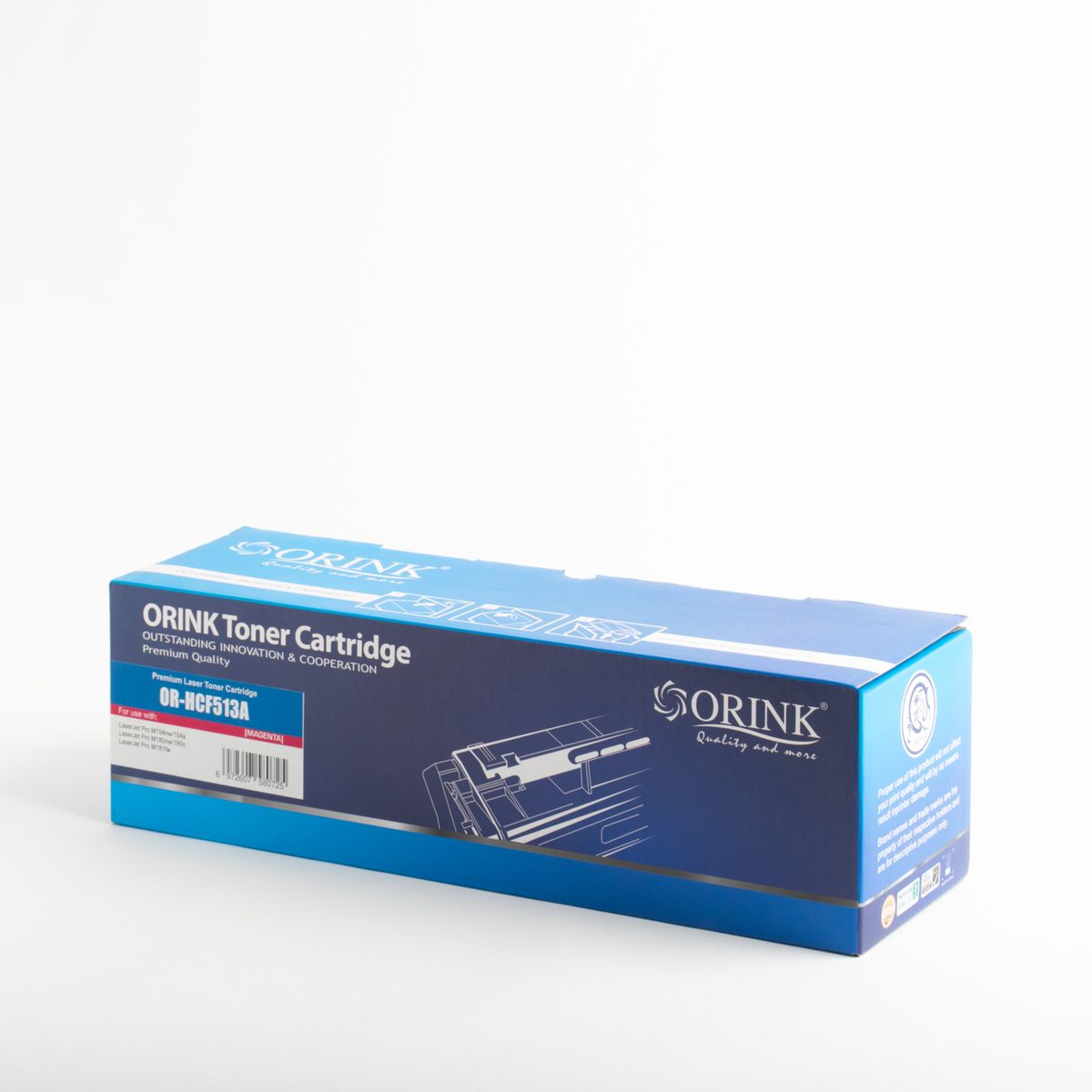 GENERICO - Tóner Compatible HCF 513A Rojo  Magenta