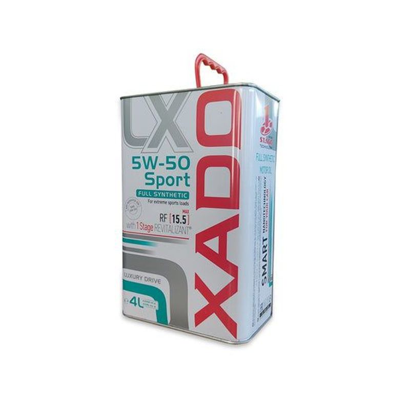 XADO - Aceite sintético de motor 5W-50 Luxury Drive 4 litros