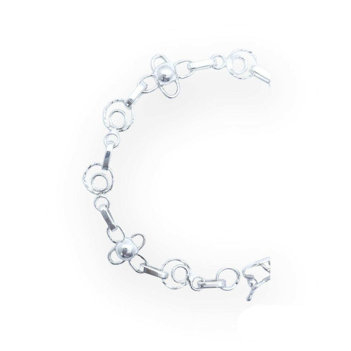 JOYERIA D'PILMER - PULSERA DE PLATAA 950 FOR DEL CARIBE