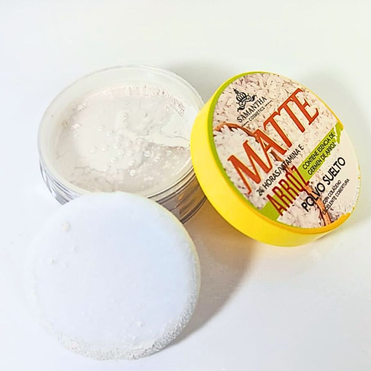 GENERICO - Polvo Suelto Arroz Samantha Matte 24 horas
