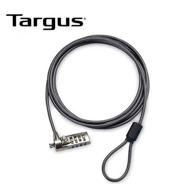 TARGUS - CABLE DE SEGURIDAD TARGUS DEFCON T-LOCK CLAVE 4 DIGITOS BOLSA